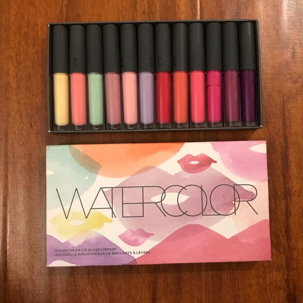 Bite Watercolor Lipgloss Library